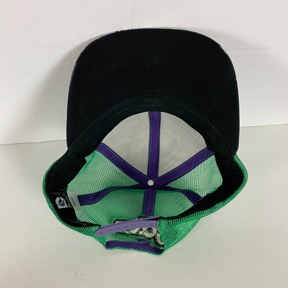 The Joker DC Comics Snapback Hat Green All Over Print - Picture 8 of 9
